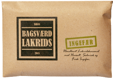Ingefær Licorice Mini