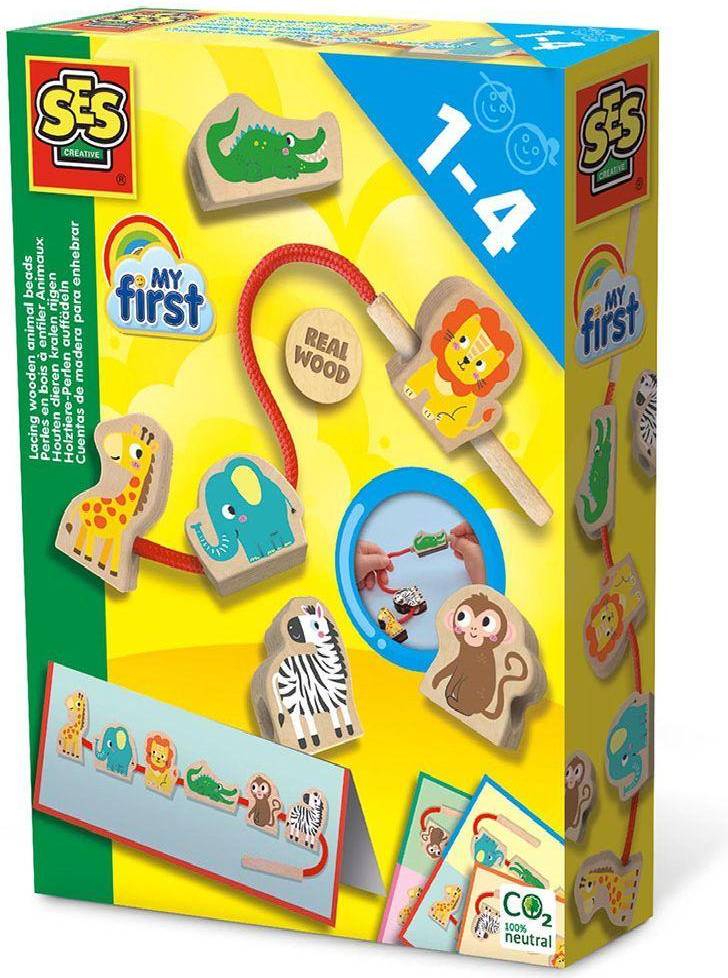 SES Creative My First Threading Beads S14487