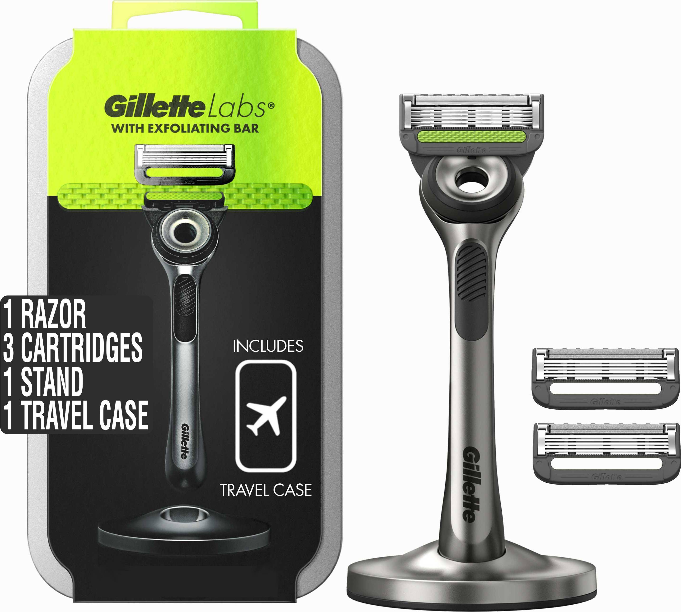 Gillette labs razor Gillette Labs with Exfoliating Bar Razor + 3 Cartridges