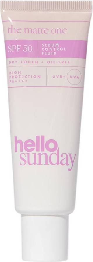 The Matte One Sebum Control Moisturiser SPF50 PA++++