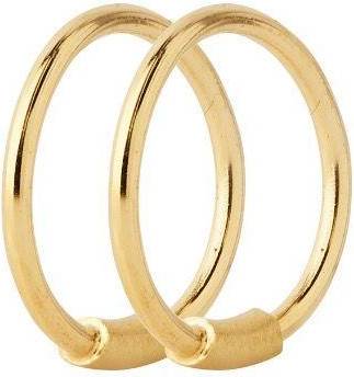 Basic 8 Hoops - Gold