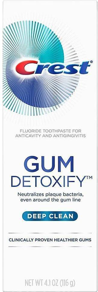Crest whitening Crest Gum Detoxify Deep Clean Toothpaste