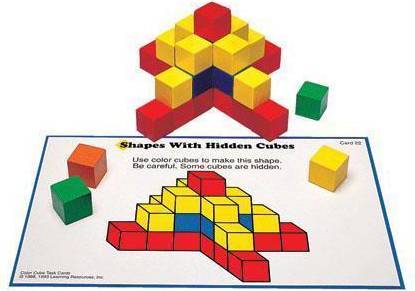Learning Resources Creative Color Cubes Activity Set