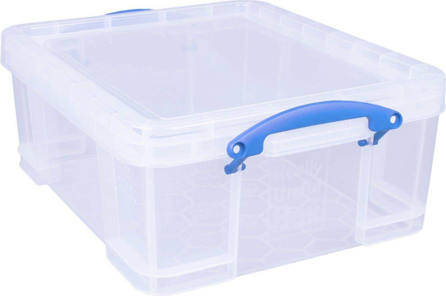 Really Useful Boxes Plastic Storage Box 18L