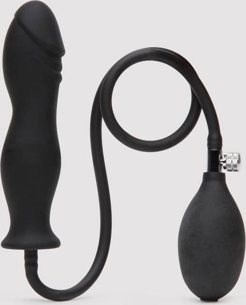 Silicone Inflatable Dildo 6 Inch