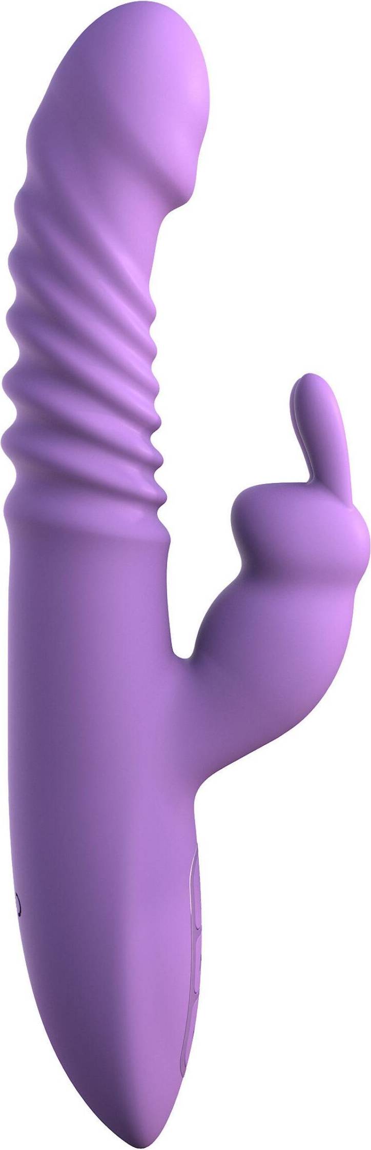 Thrusting rabbit vibrator Sexleksaker Pipedream Her Thrusting Silicone Rabbit