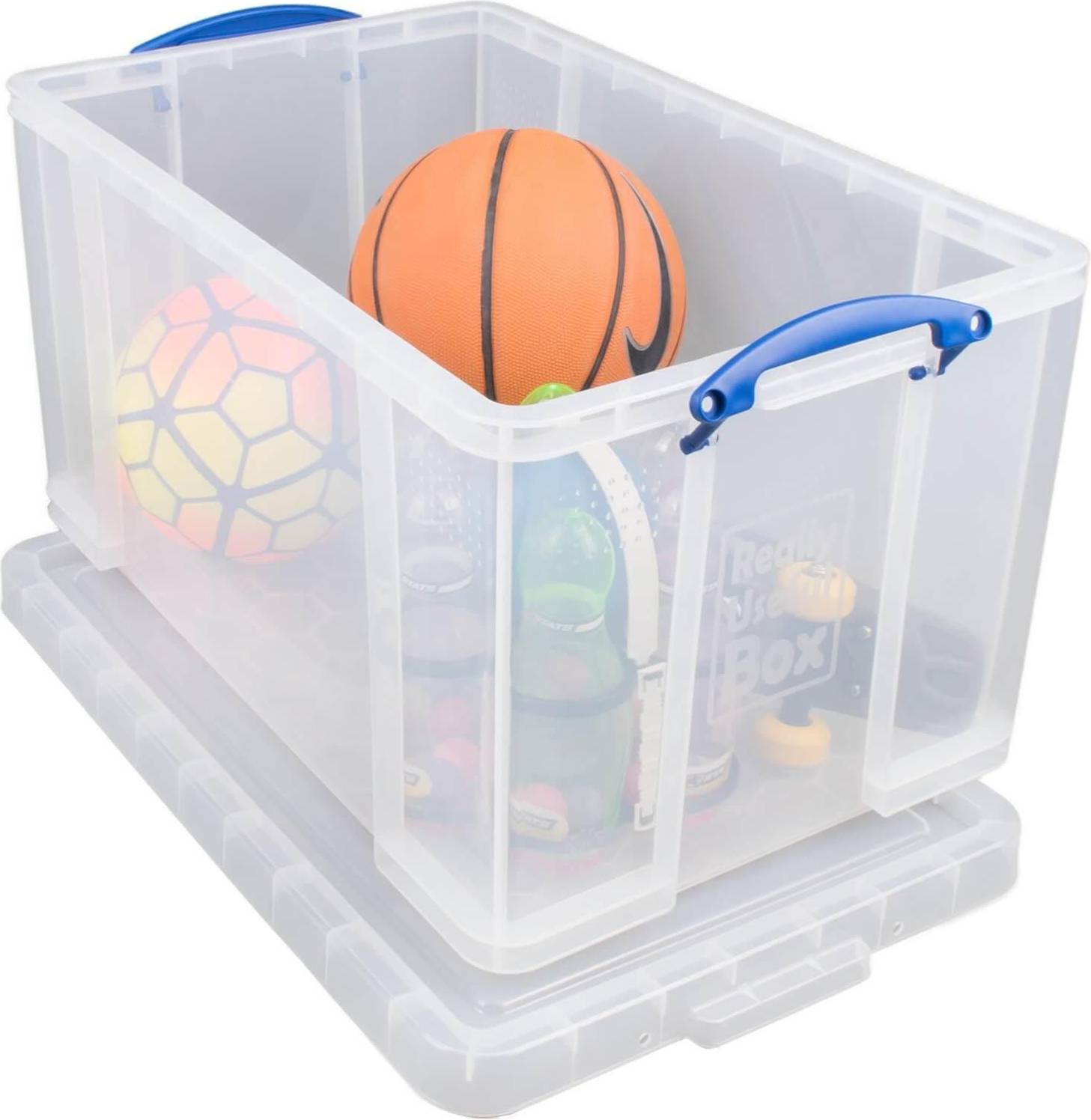 Really Useful Versatile Clear Storage Box 84L