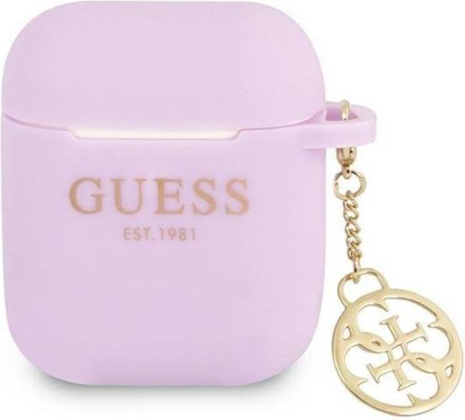 Borsa guess rosa Guess Custodia Rigida Borsa Per Cuffie Rosa