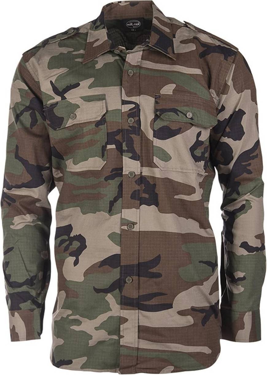 Mil tec Mil-Tec Ripstop Feld Hemd - Dark Blue