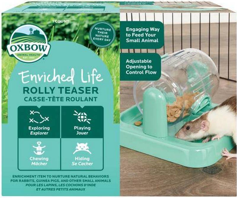Oxbow Enriched Life Rolly Teaser Small Animal Toy