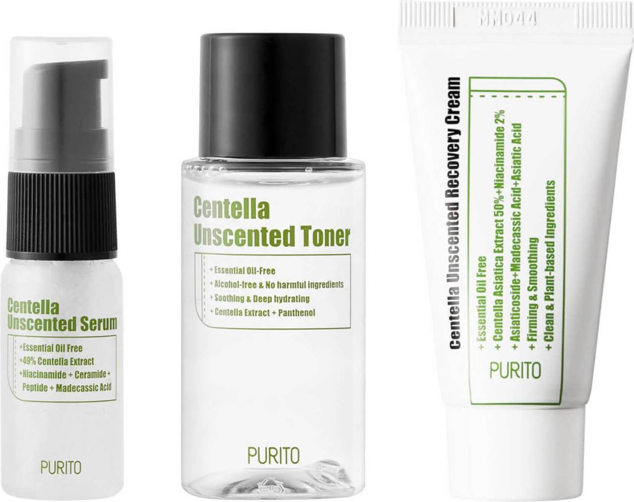 Centella Unscented Mini Kit