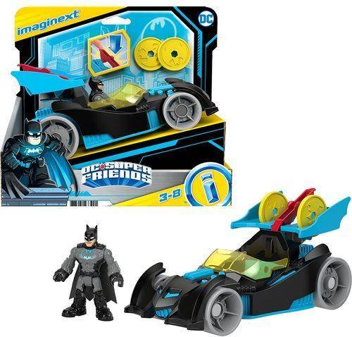 DC Batman Imaginext DC Super Friends Bat-Tech Racing Batmobile