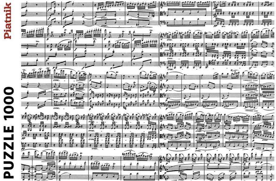 Puzzle Notes De Musique Multicolore