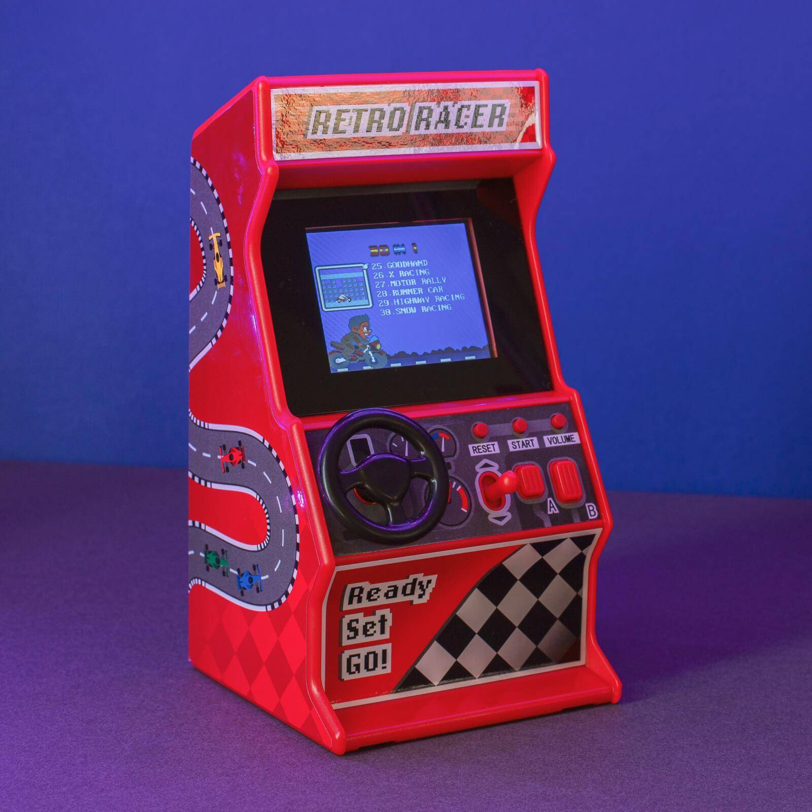 Thumbs Up Retro Racing Game