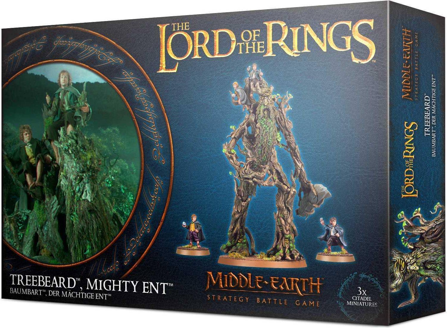 Middle-earth Treebeard Mighty Ent Miniature Set - Multicolour