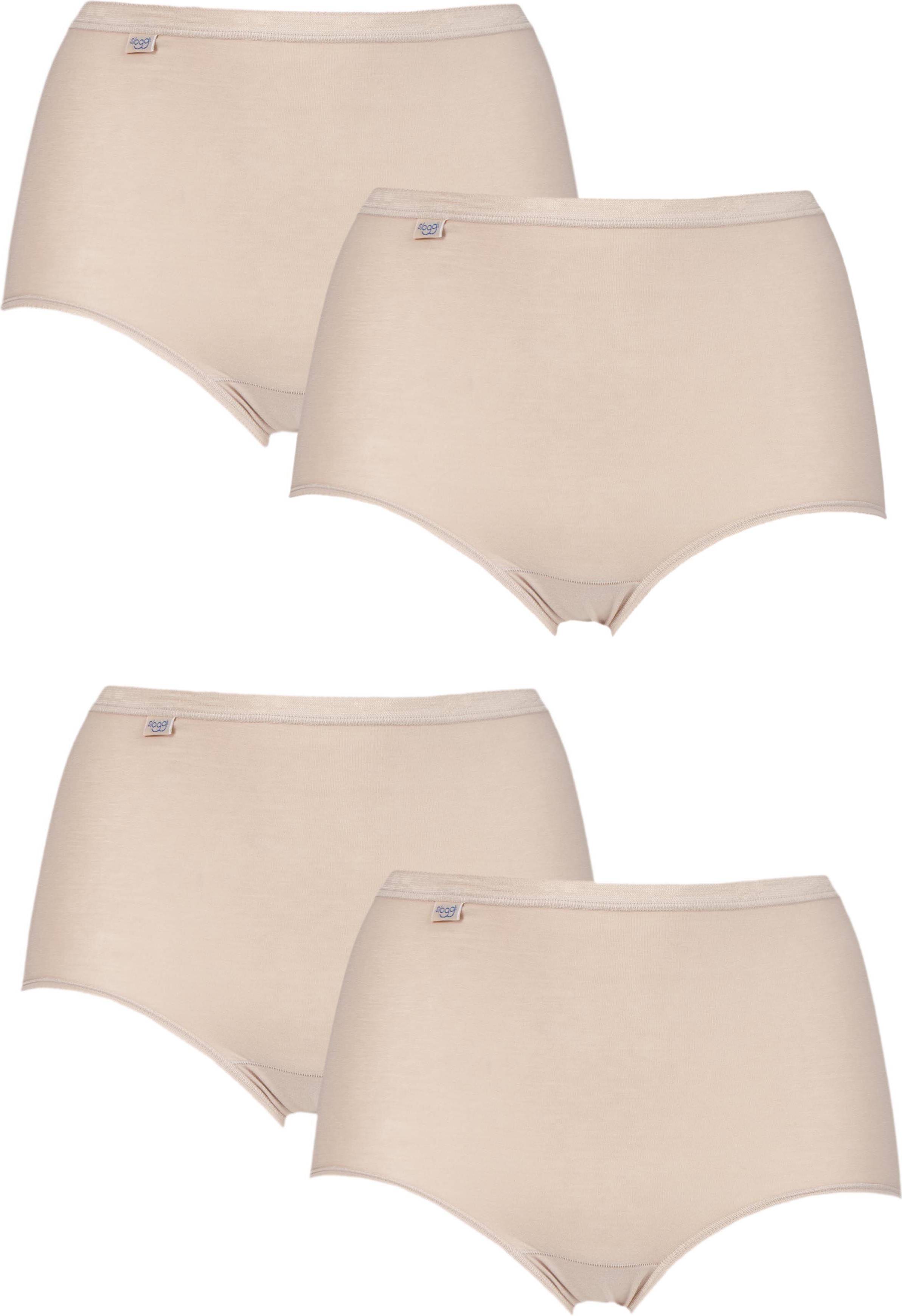Sloggi maxi Sloggi Basic+ Maxi 4p Slips - Beige