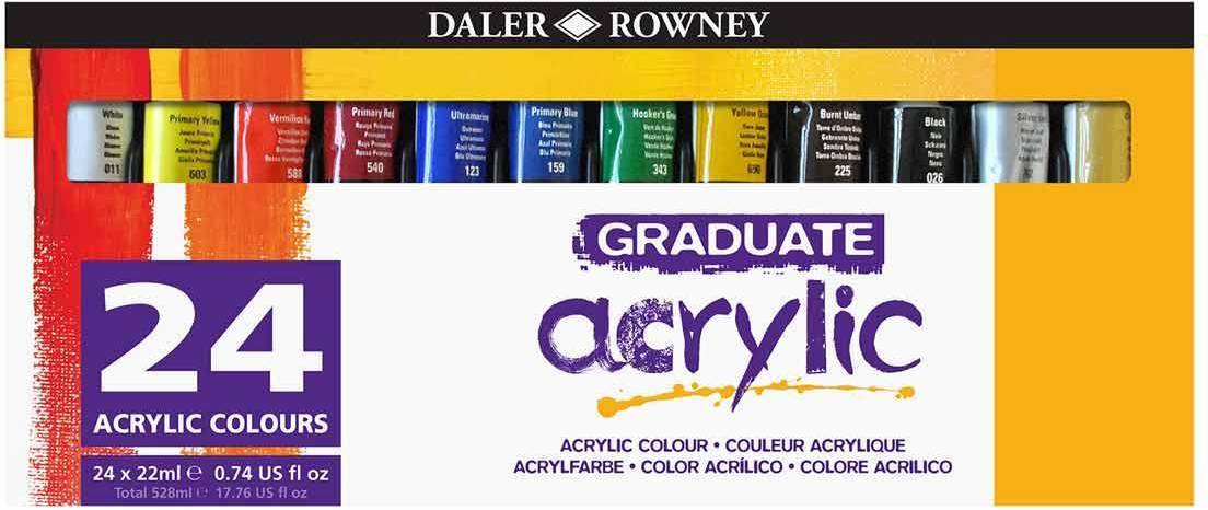 Daler Rowney Graduate Acrylic Set