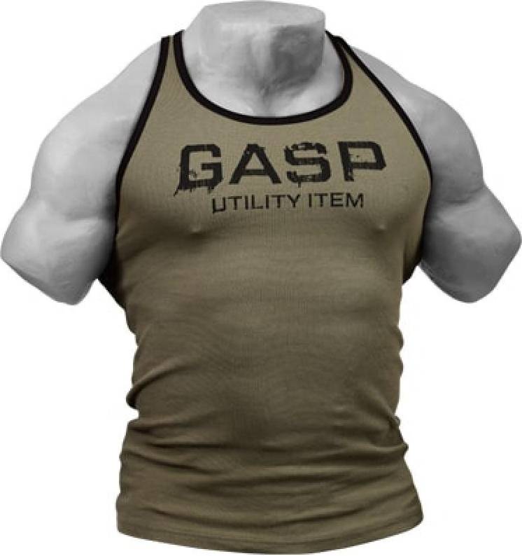 Gasp Ribbed T-Back Men - Washed Green