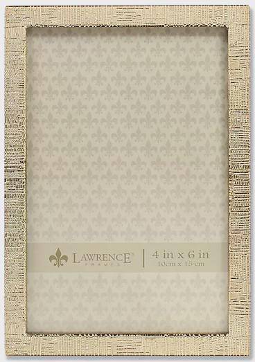Lawrence Linen Pattern Photo Frame 10.2x15.2cm