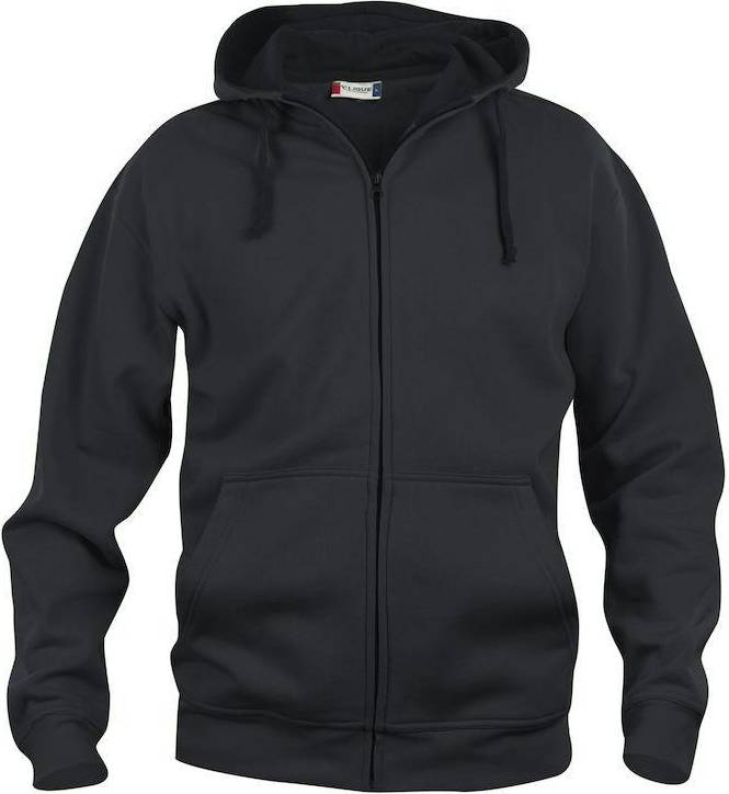 Basic Hoody FZ Herr