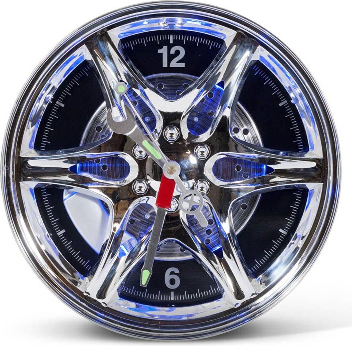 RED5 Neon Rim Wall Clock 35.8cm