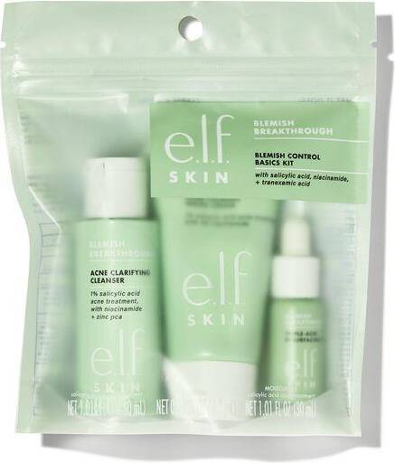 E l f E.L.F. Cosmetics Blemish Breakthrough Blemish Control Basics Kit