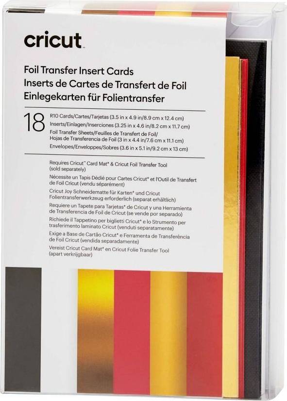 Cricut Insert Cards R10 18-pack