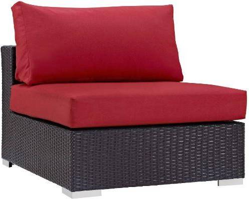 Sectional sofa modway Convene Middle Modular Sofa