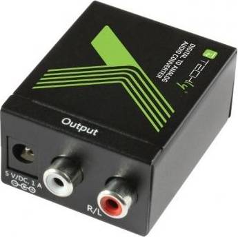 Techly IDATA-SPDIF-3 Convertitore Audio Digitale