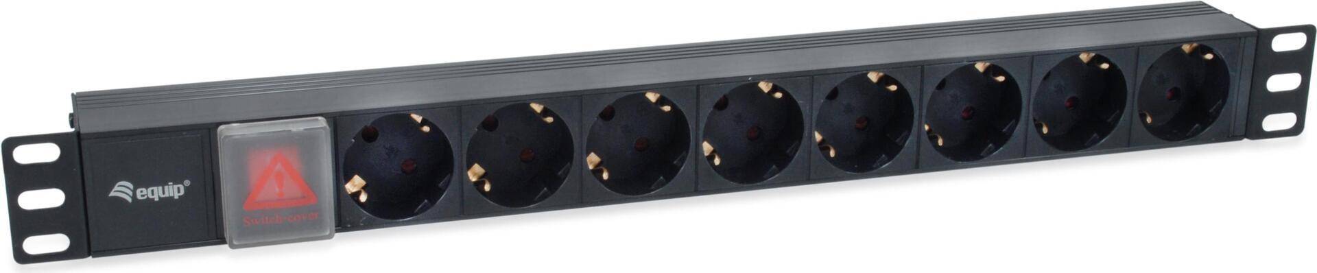 Equip Riello REGLETA-RACK 8-Vägs Schuko