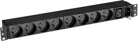 EFLX8F FlexPDU 8 FR-Basic-1U-Single-phase-Rackmount-Horizontal/Verti