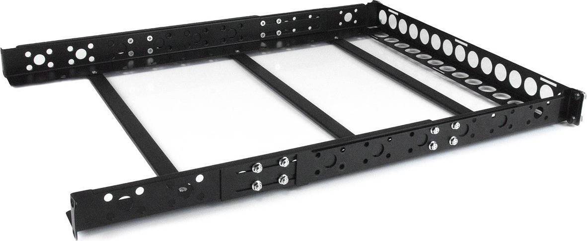 1U Fixed 19 Adjustable Depth Server Rack Rails