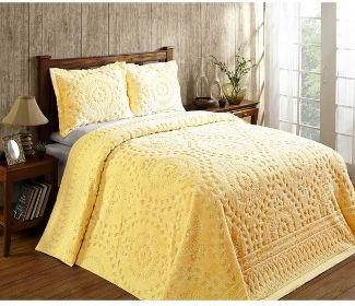 Better trends Rio Bedspread Yellow