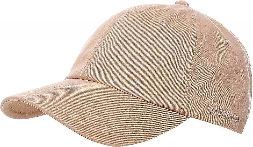Stetson Rector Baseball Cap - Dark Beige