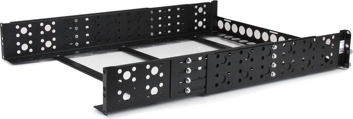 StarTech 2u Fixed 19" Adjustable Depth Universal Server Rack Rails