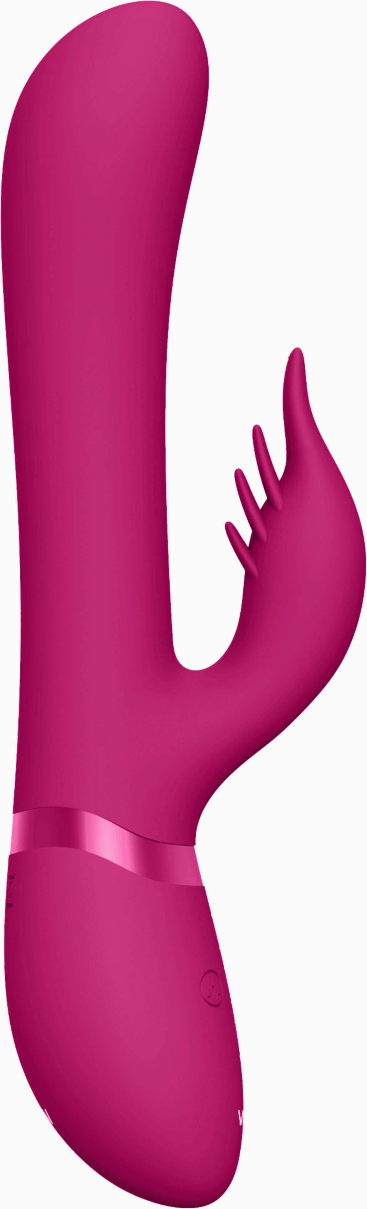Vive Chou Double Action Interchangeable Rabbit Vibrator Pink