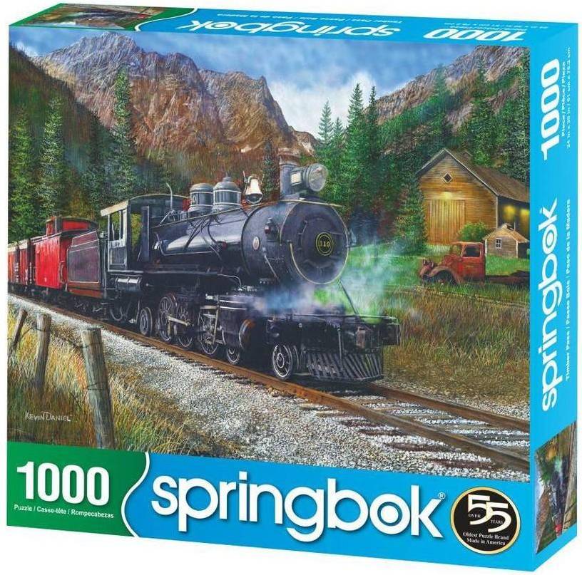 Springbok Timber Pass 1000 Pieces
