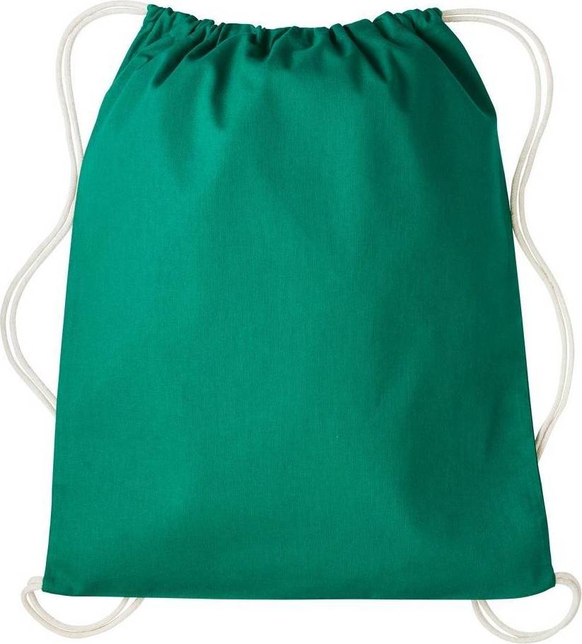 Nutshell Drawstring Gymsac - Bottle Green/Natural