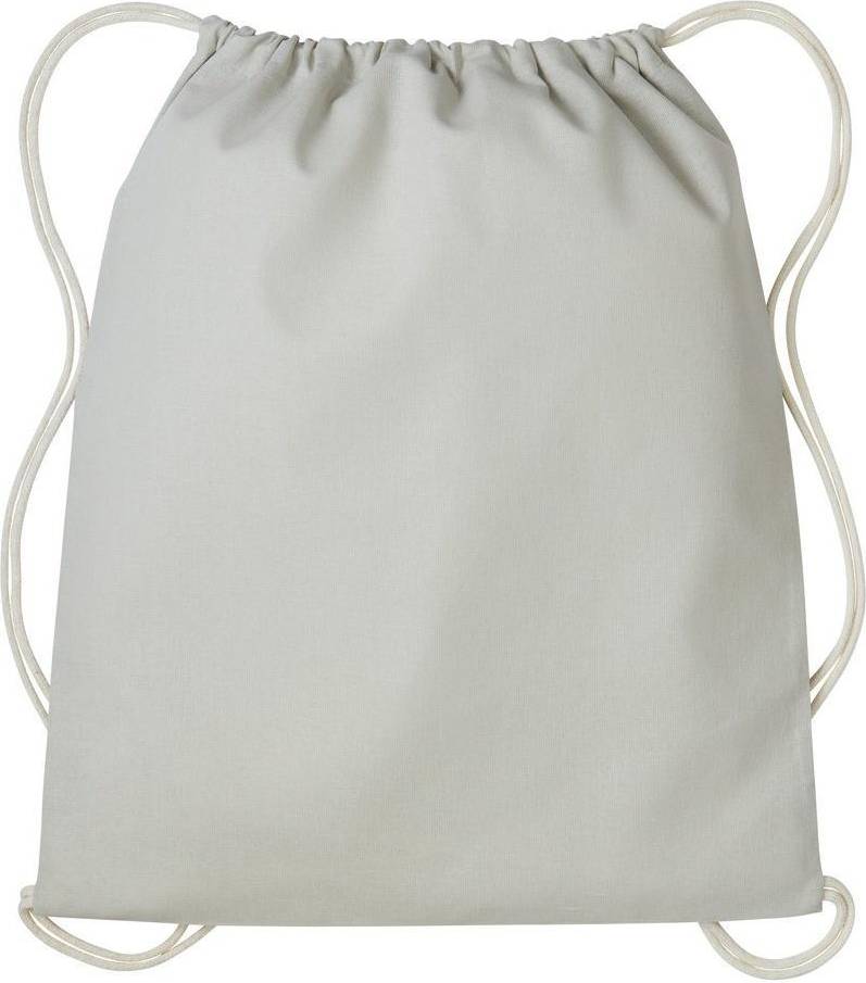 Nutshell Drawstring Gymsac - Pastel Grey/Natural