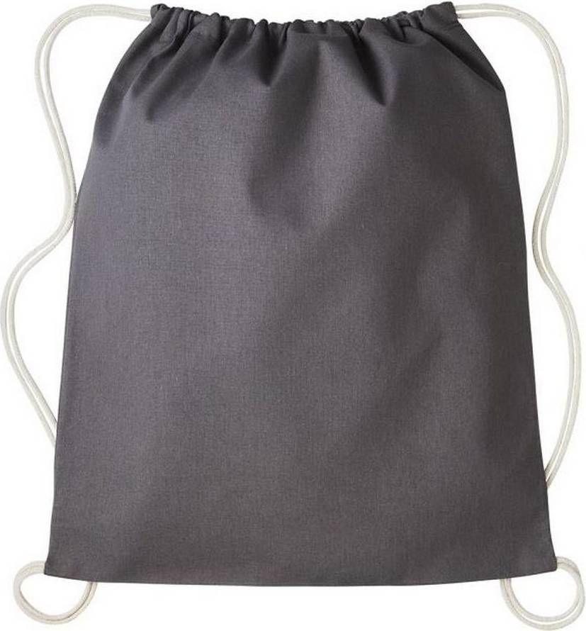 Drawstring Gymsac - Slate Light Grey/Natural