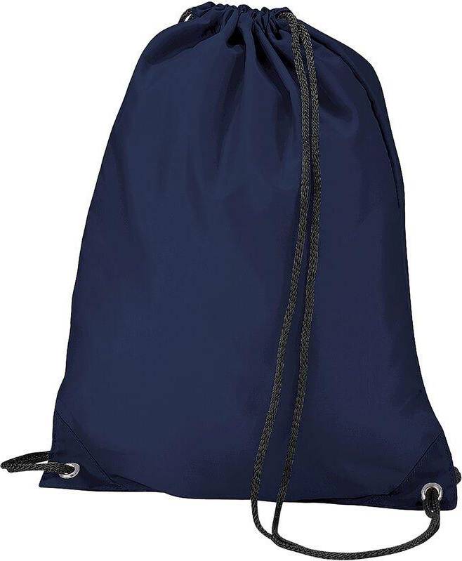 BagBase Budget Drawstring Bag - Navy