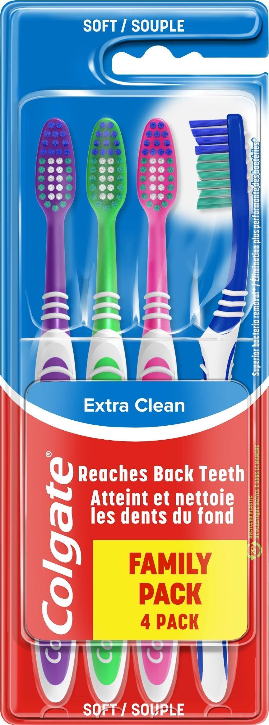 Colgate Extra Clean Soft 4-pack