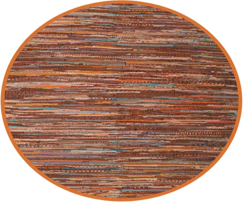 Safavieh Rag Rug Collection Gold 108x144"