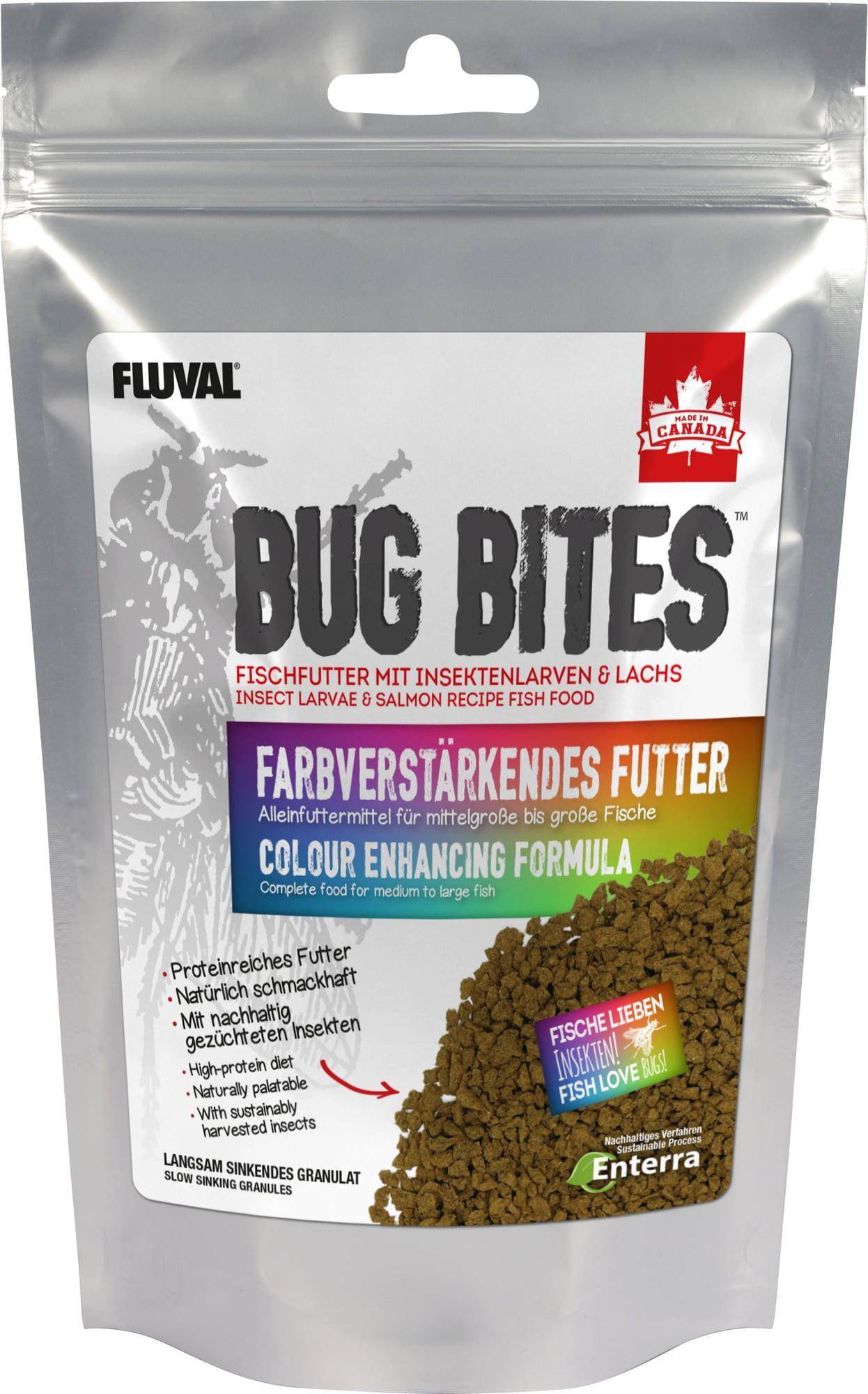 Fluval Bug Bites Color Enhancer Granules