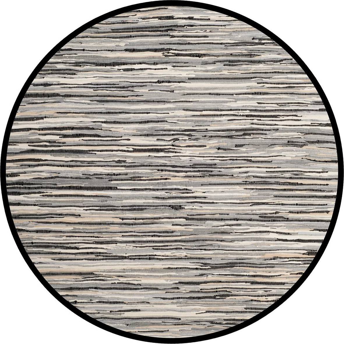 Safavieh Rag Rug Collection Black 72"