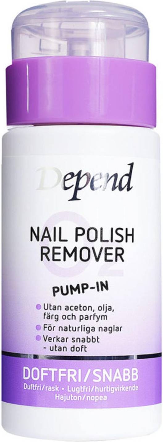 Depend O2 Nail Polish Remover Pump-In