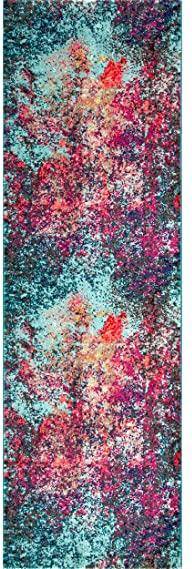 Nuloom Reva Abstract Multicolor 29x96"