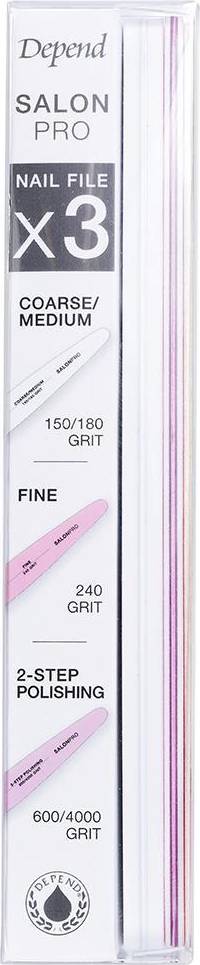 Depend Nail File X3 SalonPro Kit