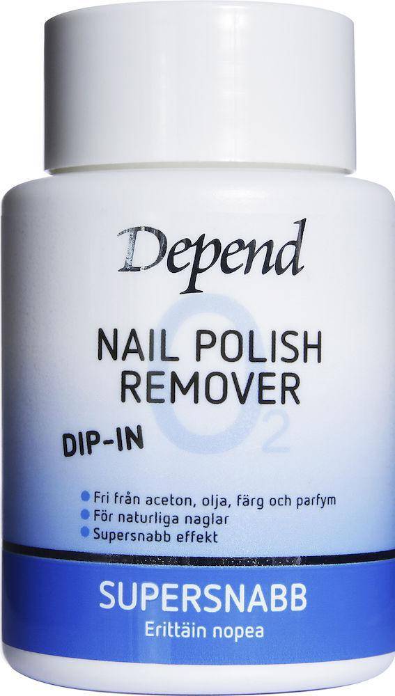 Depend O2 Nail Polish Remover Dip In 75ml