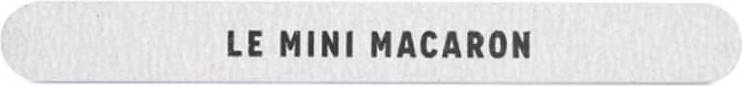 Electric nail file Le Mini Macaron - Zebra Nail File